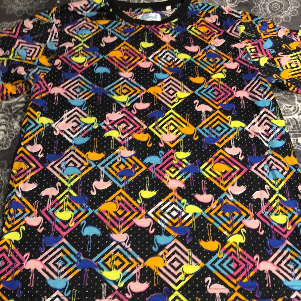 Funky flamingo shirt